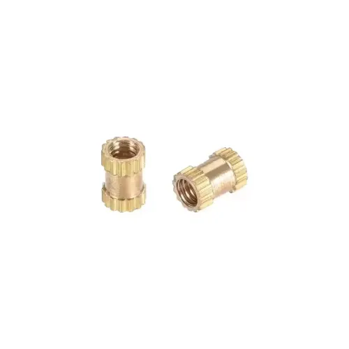 M2.5x5mm Alamă Knurl Rotund Inserție Piulițe