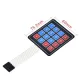 4x4 Membrane Matrix Keypad 16 Button Keypad