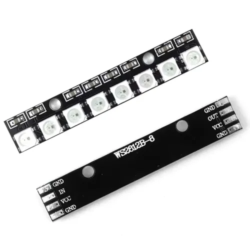 Bâton LED RVB WS2812 8 Bits 