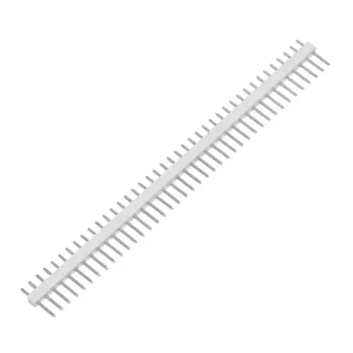 1 x 40 Pin Header Male - White