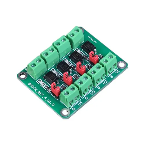 PC817 4 Channel Optocoupler Isolation Module