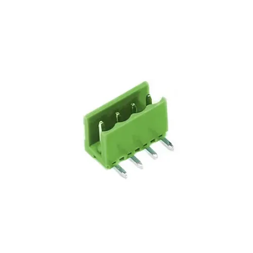 Conector do Bloco Terminal 90C de Ângulo Reto de 7,62 mm Com 4 Pinos - Macho