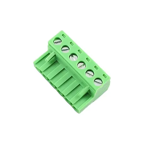 5.08mm 6 Pin Right Angle Screw Terminal Block Female Connector