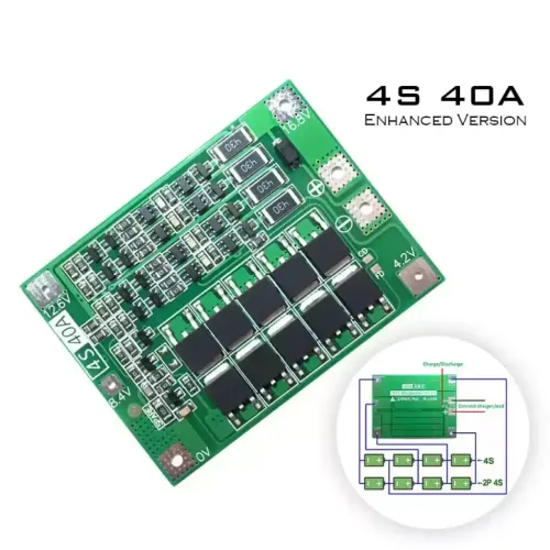 Module d'équilibre BMS Pour Batterie au Lithium 4S 40A - Version Améliorée