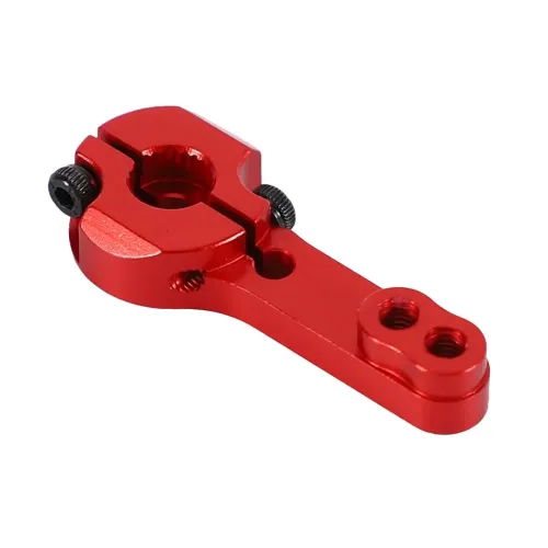 25T Aluminio RC Servo Brazo Horn - Rojo