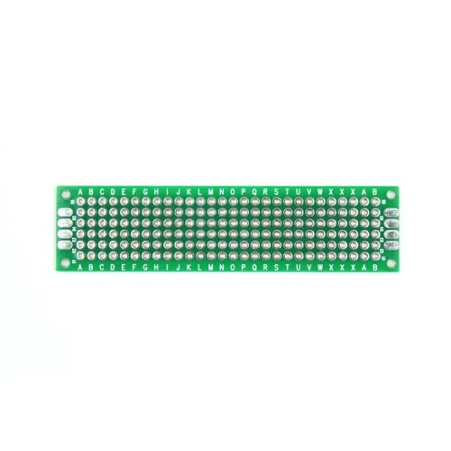 Placa PCB de Dupla Face 2x8cm - Perfboard