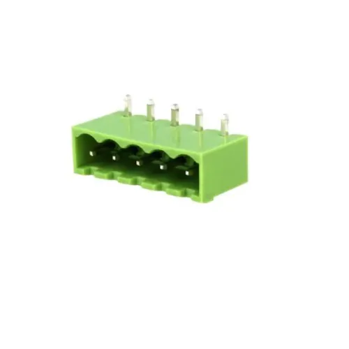 Conector Bloc Terminal 90C cu 5 Pini de 5,08 mm - Tată