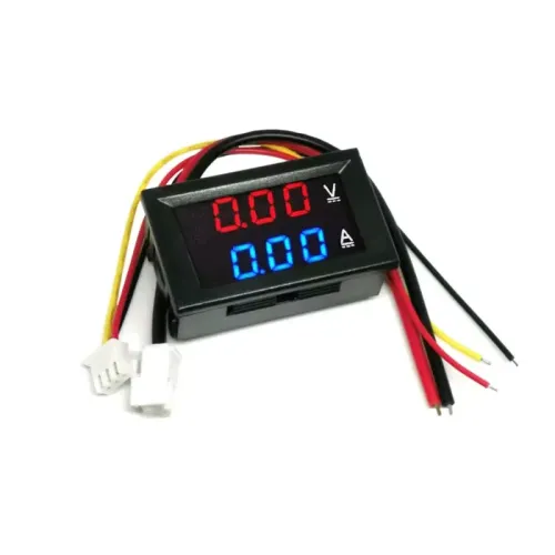 Digital Ammeter 10A Voltmeter 0-100V - Case