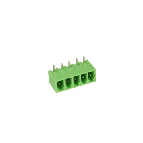 3.81mm Right Angle 5 Pin 90C Terminal Block Connector - Male