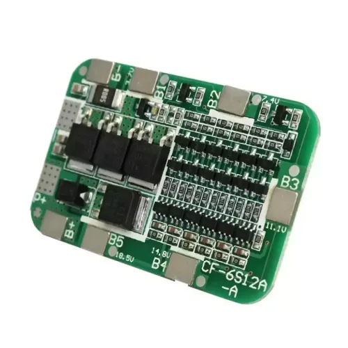 6S 12A Lithium Battery BMS Balance Module