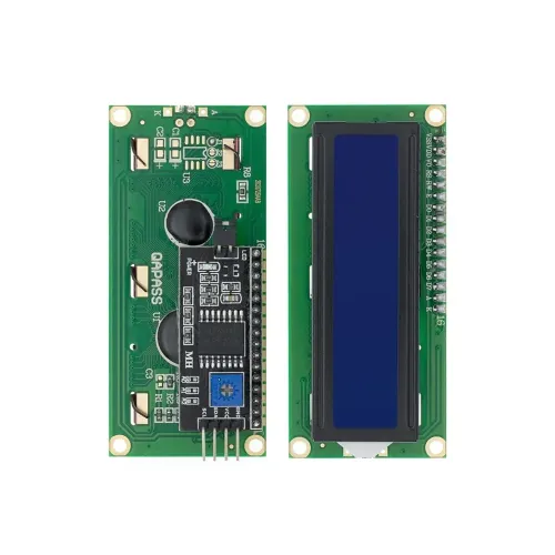 Modulo Display LCD 16x2 LCD Schermo Blu 1602 Con Saldatura I2C