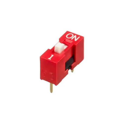 1 Pin Dip Switch 2,54 mm Rosso