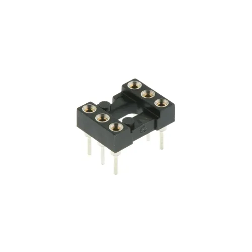 2x3 Integrated Circuit Precision IC Socket 6 Pins DIP-6