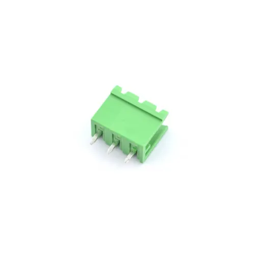 Conector Reto do Bloco Terminal 180C de 3 Pinos de 7,62 mm - Macho