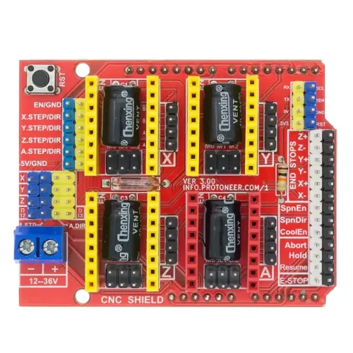 Arduino Uno CNC Shield V4(compatible Con A4988)