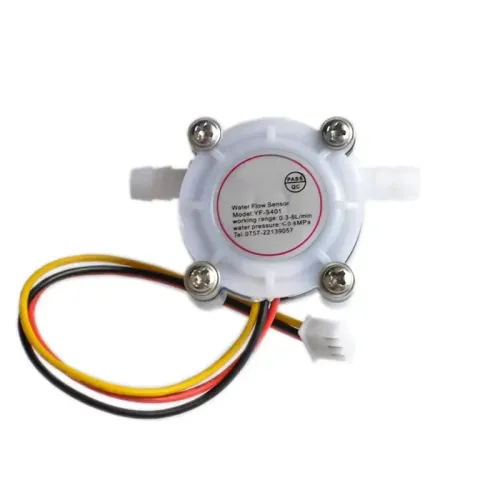 Caudalímetro Con Sensor de Flujo de Agua de 5-12V (YF-S401)