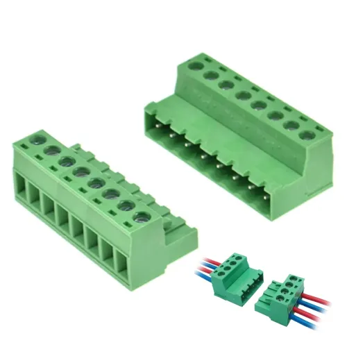 5.08MM Pluggable Terminal Blocks Connector 8 Pole - 1 Pair ( Male and Female)