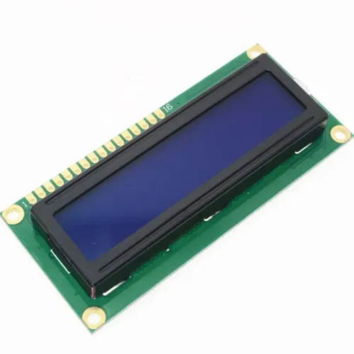 Módulo de Exibição LCD 16x2 Tela Azul LCD 1602 