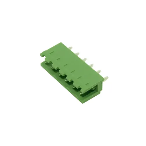 7.62mm Straight 6 Pin 180C Terminal Block Connector - Male