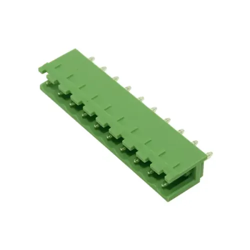 Conector Bloc Terminal 180C cu 10 Pini de 5,08 mm - Tată