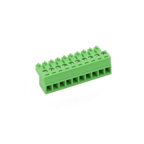 3.81mm 10 Pin Terminal Block Pluggable Connector Female