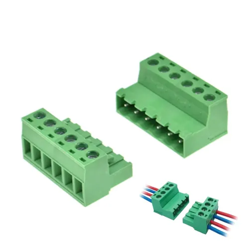 5.08MM Pluggable Terminal Blocks Connector 6 Pole - 1 Pair ( Male and Female)