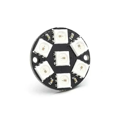 WS2812B 5050 RGB LED - 7 Bit Circular