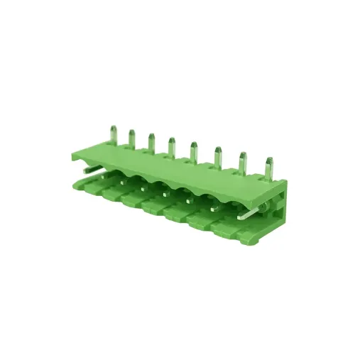 7.62mm Straight 8 Pin 90C Terminal Block Connector - Male