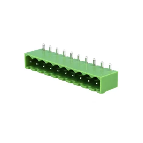 Conector do Bloco Terminal 90C de 5,08 mm e 10 Pinos - Macho