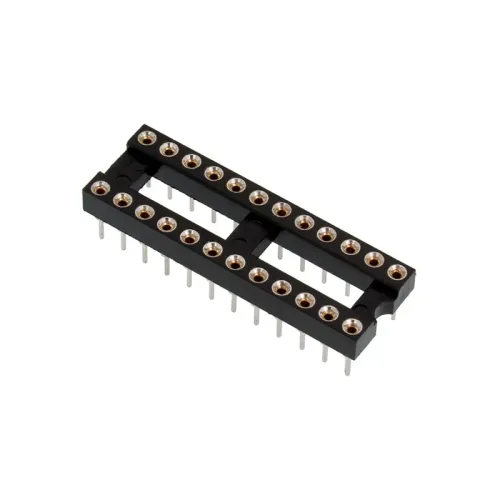 Prise IC de Précision Pour Circuit Intégré 2x12, 24 Broches DIP-24