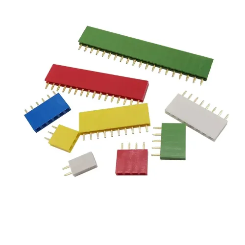 1x2 Pin Header 2.54mm Pitch Red- Female