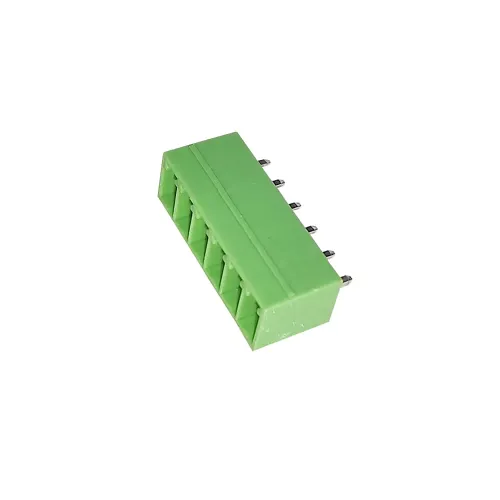 Conector Reto do Bloco Terminal de 6 Pinos 180C de 3,81 mm - Macho