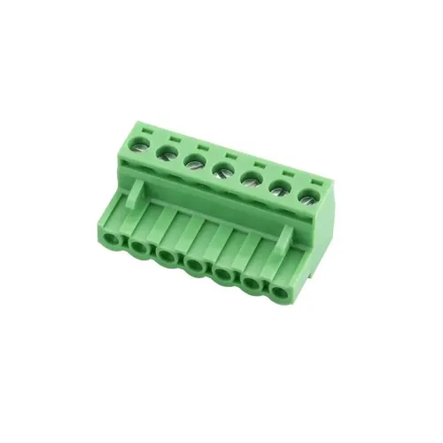 5.08mm 7 Pin Right Angle Screw Terminal Block Female Connector