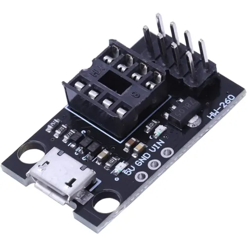 Scheda di Sviluppo e Programmazione USB ATtiny13A-ATtiny25-ATtiny45-ATtiny85