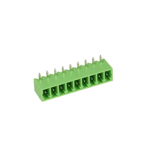 3.81mm Right Angle 9 Pin 90C Terminal Block Connector - Male