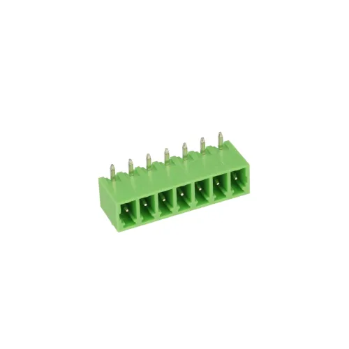 3.81mm Right Angle 7 Pin 90C Terminal Block Connector - Male