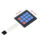 4x3 Membrane Matrix Keypad 12 Button Keypad